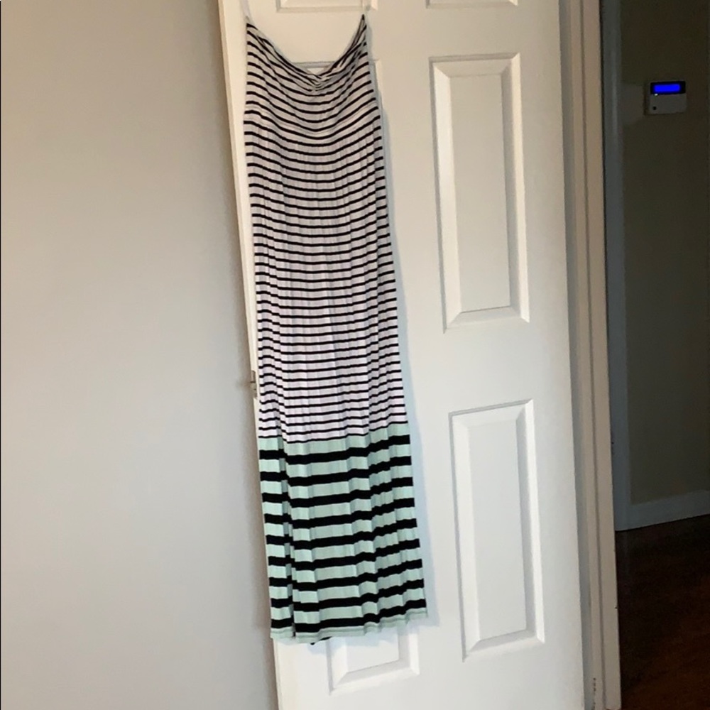 Loft Strapless maxi